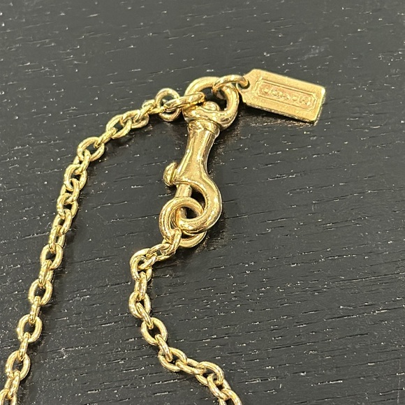 Coach Leaf Statement Necklace - Picture 6 of 8